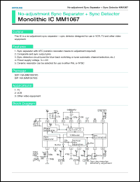 Click here to download MM1067XD Datasheet