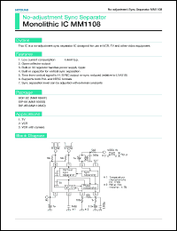 Click here to download MM1108 Datasheet