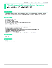 Click here to download MM1492AF Datasheet