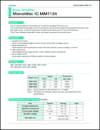 Click here to download MM1124CF Datasheet
