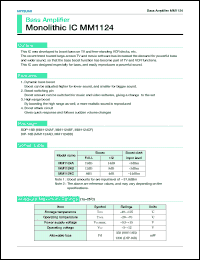 Click here to download MM1124AF Datasheet