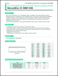 Click here to download MM1336CF Datasheet