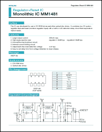 Click here to download MM1481 Datasheet