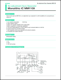Click here to download MM1109 Datasheet