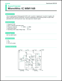 Click here to download MM1166 Datasheet