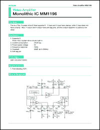Click here to download MM1196 Datasheet