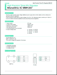 Click here to download MM1257 Datasheet