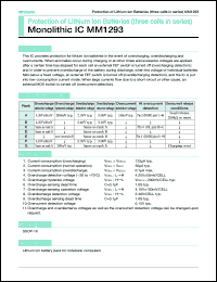 Click here to download MM1293 Datasheet