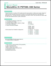 Click here to download PST597 Datasheet