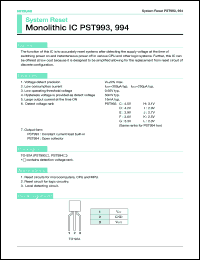 Click here to download PST993 Datasheet