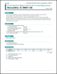 Click here to download MM1136 Datasheet
