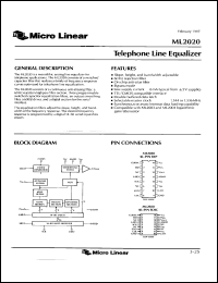 Click here to download ML2020IP Datasheet