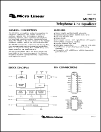Click here to download ML2021IS Datasheet