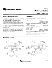 Click here to download ML2031CP Datasheet