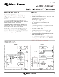 Click here to download ML2283CIP Datasheet