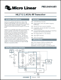 Click here to download ML2712EH Datasheet