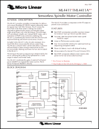 Click here to download ML4411 Datasheet