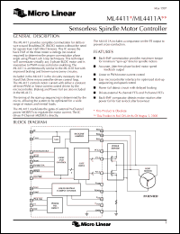 Click here to download ML4411CS Datasheet