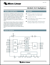 Click here to download ML4642CR Datasheet