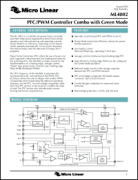 Click here to download ML4802IS Datasheet