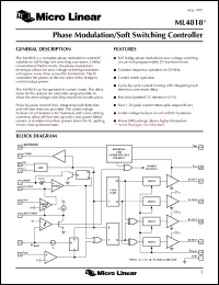 Click here to download ML4818CP Datasheet