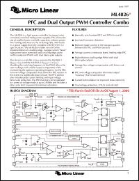 Click here to download ML4826CP-2 Datasheet