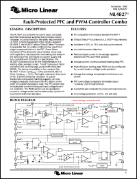 Click here to download ML4827CP-2 Datasheet