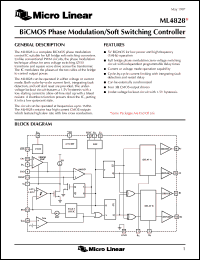 Click here to download ML4828IS Datasheet