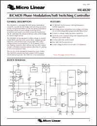 Click here to download ML4828CS Datasheet