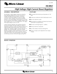 Click here to download ML4865ES-2 Datasheet