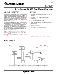 Click here to download ML4866IS Datasheet