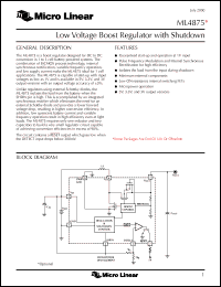 Click here to download ML4875ES-3 Datasheet