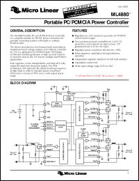 Click here to download ML4880 Datasheet