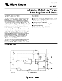 Click here to download ML4961 Datasheet