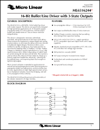 Click here to download ML6516244CR Datasheet