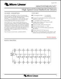 Click here to download ML65541CS Datasheet