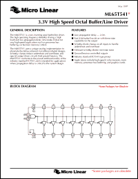Click here to download ML65T541CK Datasheet