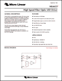 Click here to download ML6633 Datasheet