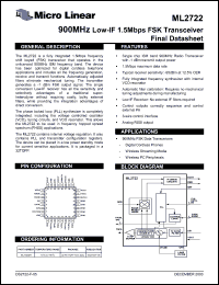Click here to download DS2722-F-03 Datasheet