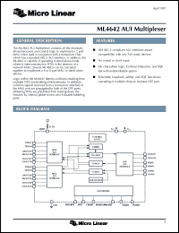 Click here to download ML4642 Datasheet