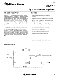 Click here to download ML4771 Datasheet