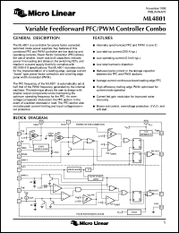 Click here to download ML4801 Datasheet