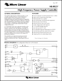 Click here to download ML4823 Datasheet