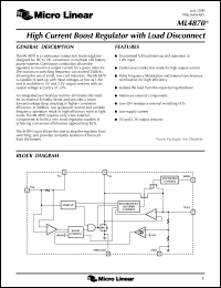 Click here to download ML4870 Datasheet