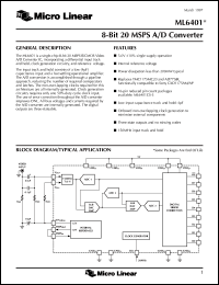Click here to download ML6401 Datasheet