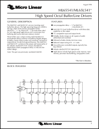 Click here to download ML65541 Datasheet