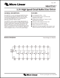 Click here to download ML65T541 Datasheet