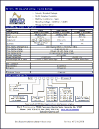 Click here to download MTEHF525D Datasheet
