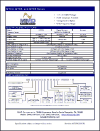 Click here to download MTCSA515AAV Datasheet