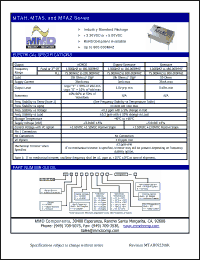 Click here to download MTAHF315AM Datasheet